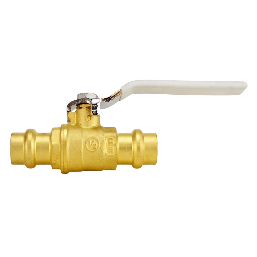 Apollo - PRESS Ball Valves- 94VLF Series -1/2"- FP,LF BRS,SGL O, - 94VLF10301A - additional view