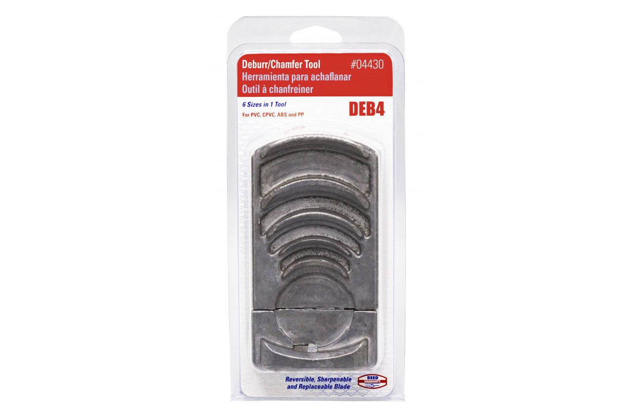 REED - DEB4 DEBURRING  / CHAMFER TOOL FOR PLASTIC PIPE - #04430 - DEB4 - additional view