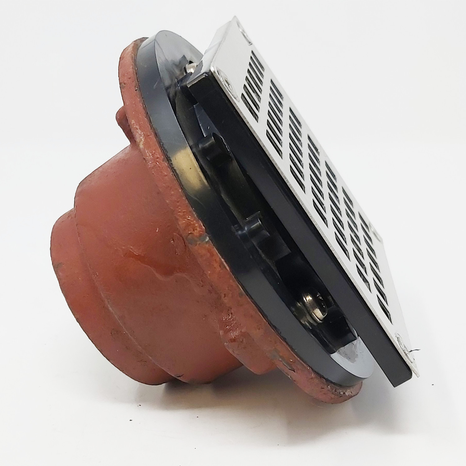 MIFAB- 2" IPS. C.I Shower Drain 4"X4" SS Strainer Square- SD7102-S4 - additional view
