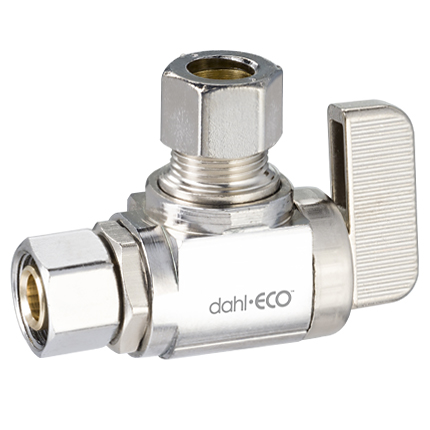 3/8 OD Fem. Comp X 3/8 OD Comp  Retrofit Valve- 611-41-31