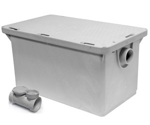 Canplas - Endura - 25 Gallon Grease Interceptor 2" Connection - 3925XTA02