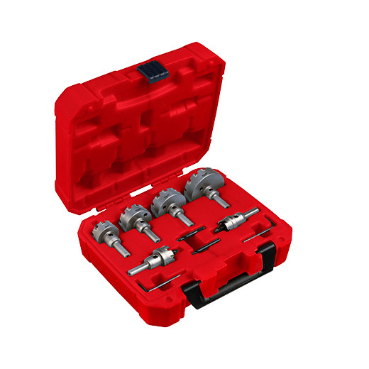 Milwaukee - One-Piece Carbide Hole Cutter Set: 8PC - 49-22-8620
