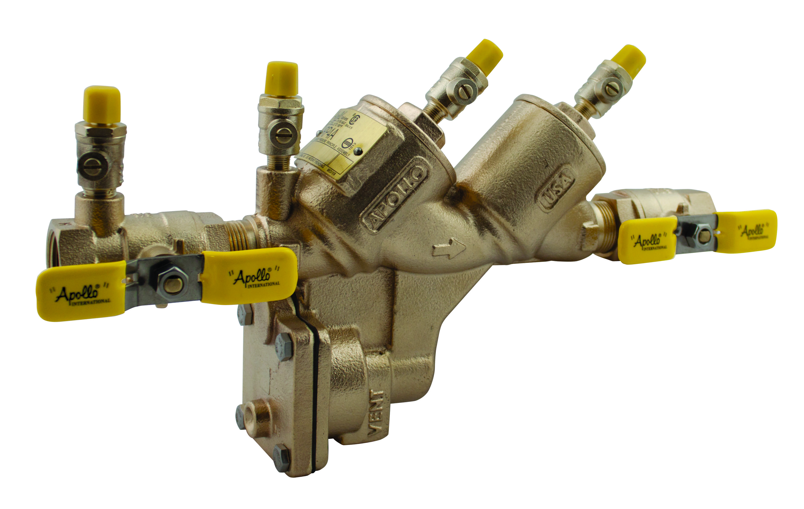 Apollo -3/4" BRZ BV SAE COOK- Backflow Preventer - RPLF4A -  4ALF-204-A2F