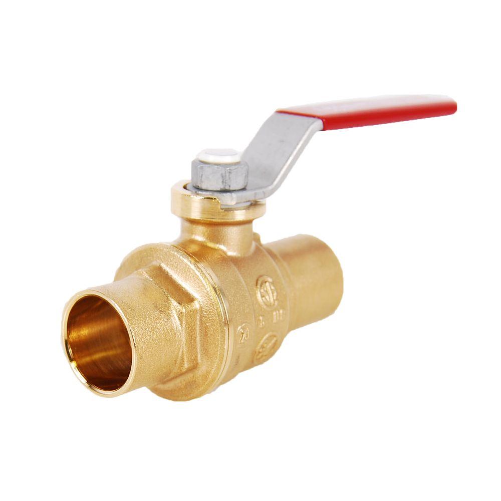 5M- 3/4" Sweat Ball Valve LF - 5M-BVS34