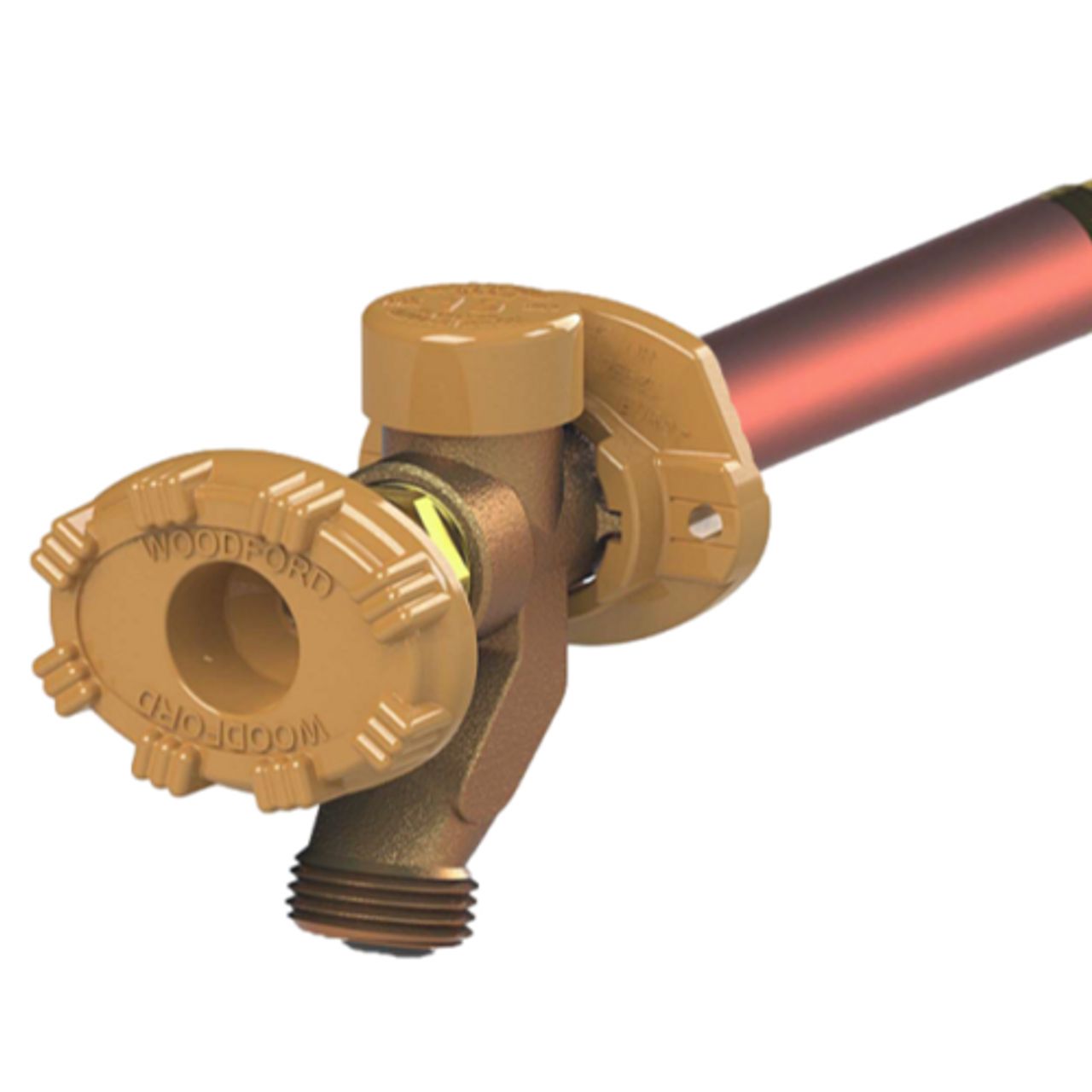 WOODFORD- Wall Faucet CP Intel 12 Inch - 19CP-6