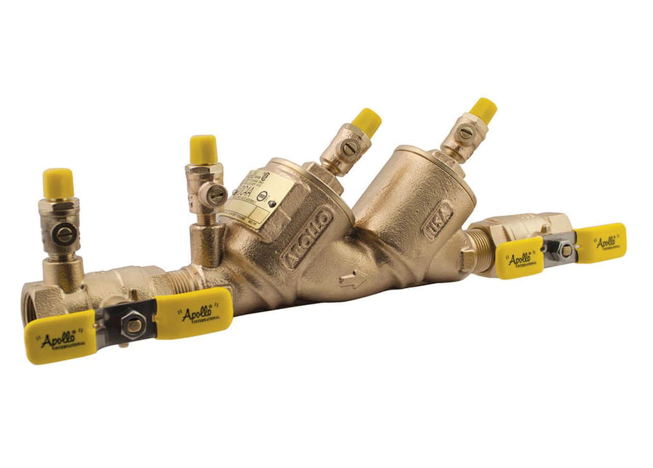 Apollo - Backflow Preventer - SVBLF4A - 3/4,LF BRZ,BV,SAE TC - 4ALF-904-A2F