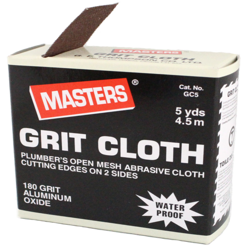 MASTERS - Gritcloth Heavy Duty Premium Grade  5 Yard Roll HD-GC5HD