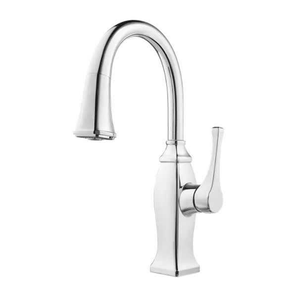 Pfister - Briarsfield 1-Handle Pull-Down Bar & Prep Faucet - GT572BFC