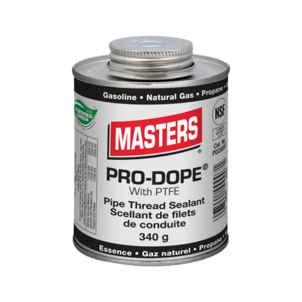 MASTERS - Pro-Dope Pipe Thread Sealant BrushTop Can 250ml - PD250BT