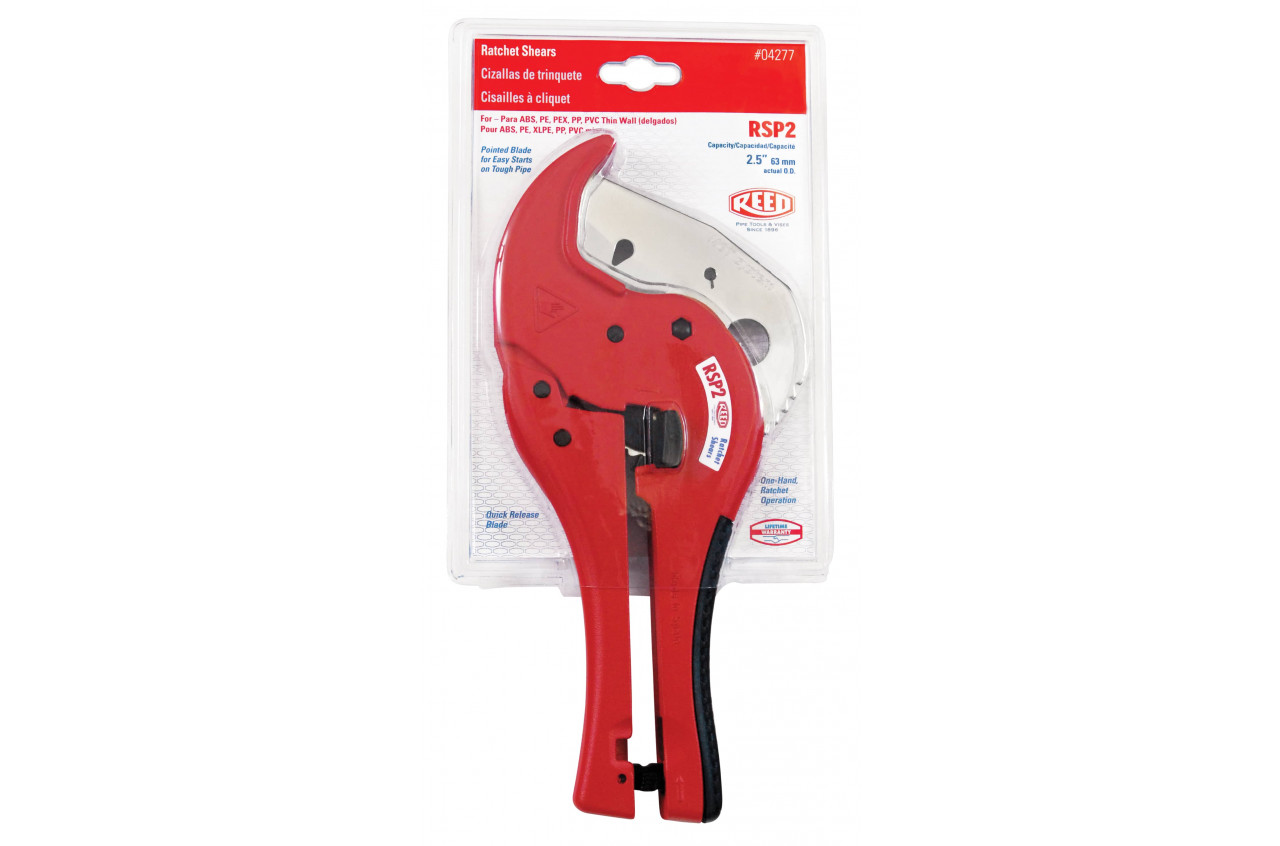 REED - RSP1 POINTED BLADE RATCHET SHEAR #04277 - RSP2