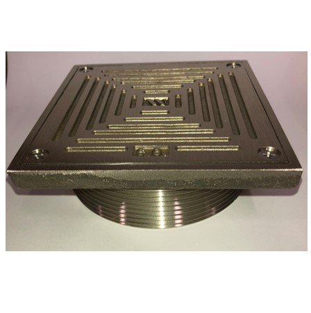 WATTS - S-1, 5" Nickel Bronze Top Assembly , Threaded SQUARE- S-1
