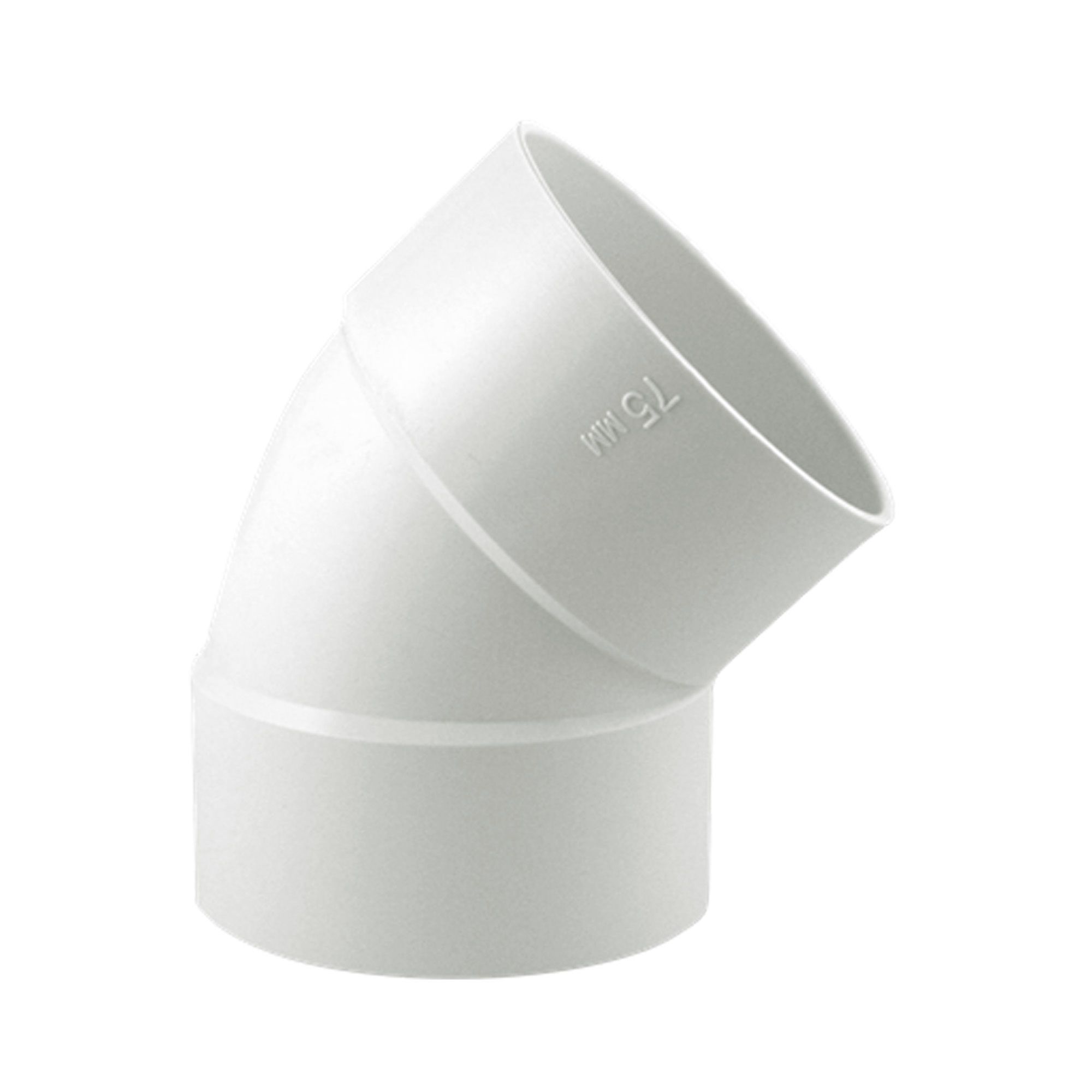 PVC - SDR35 - DWV 45 Elbow