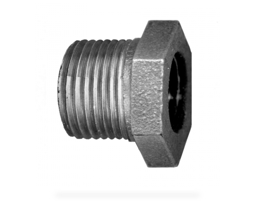 Blk Iron Bushing;3/4MPTx1/8FPT -BI-110-EA