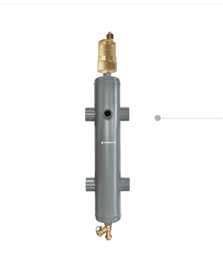 Calefactio - 1 1/4'' CALBALANCE HYDRAULIC SEPARATOR 4 IN 1 -  CB125-4