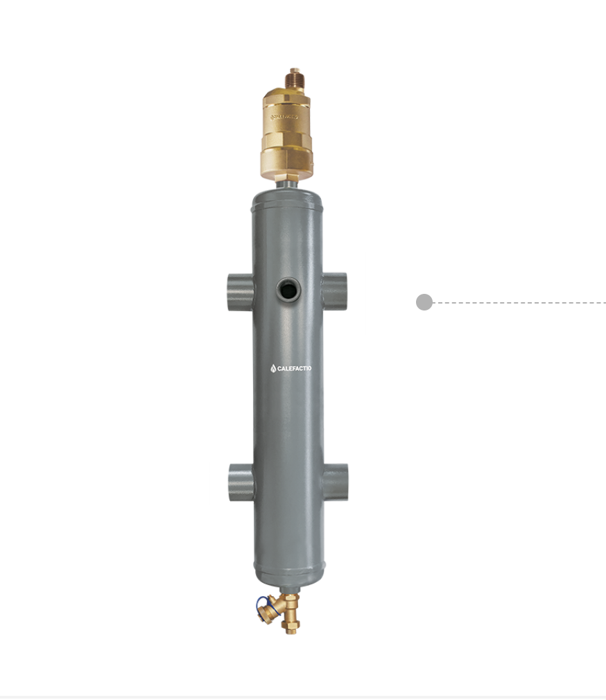 Calefactio - 1'' CALBALANCE HYDRAULIC SEPARATOR 4 IN 1 -  CB100-4