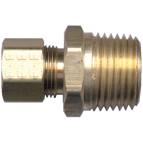 TUBE OD X  MALE PIPE CONNECTOR