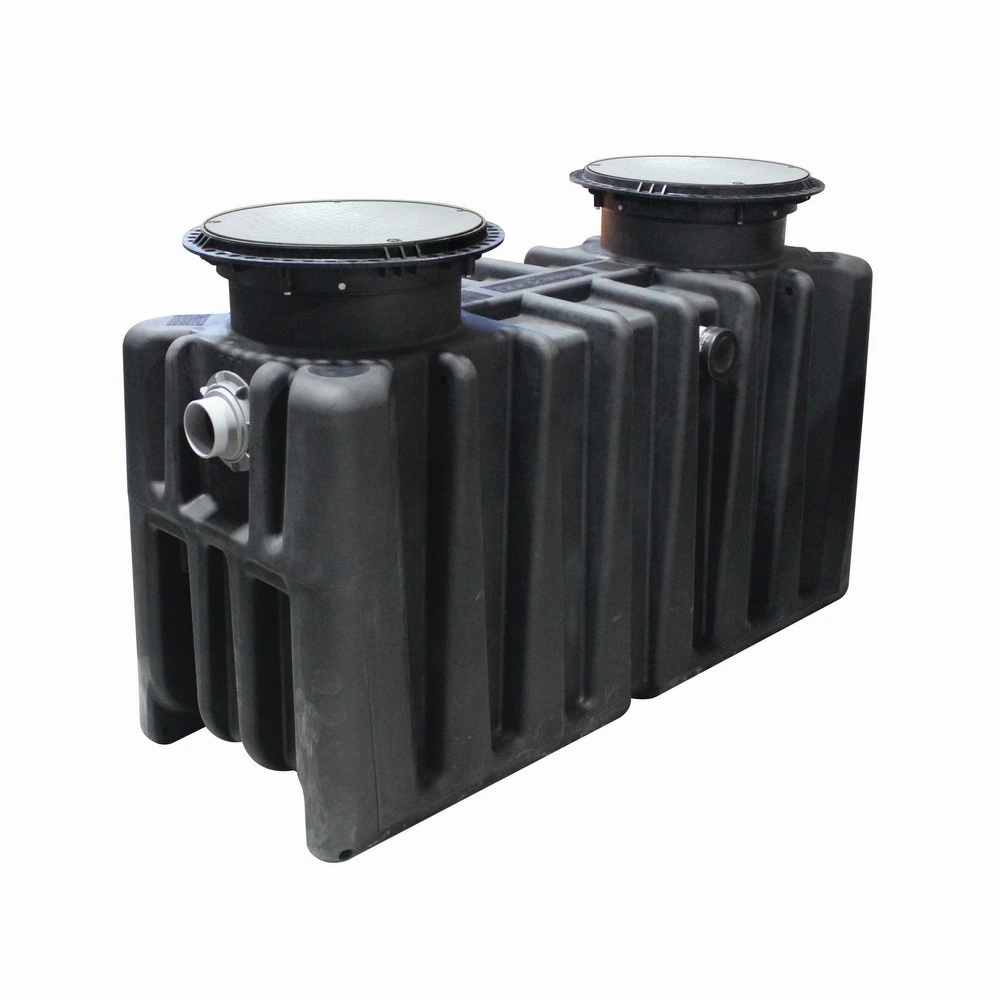Canplas - 150 Gallon GI -4" Connection w/M-Rated Cover - 40150A04M