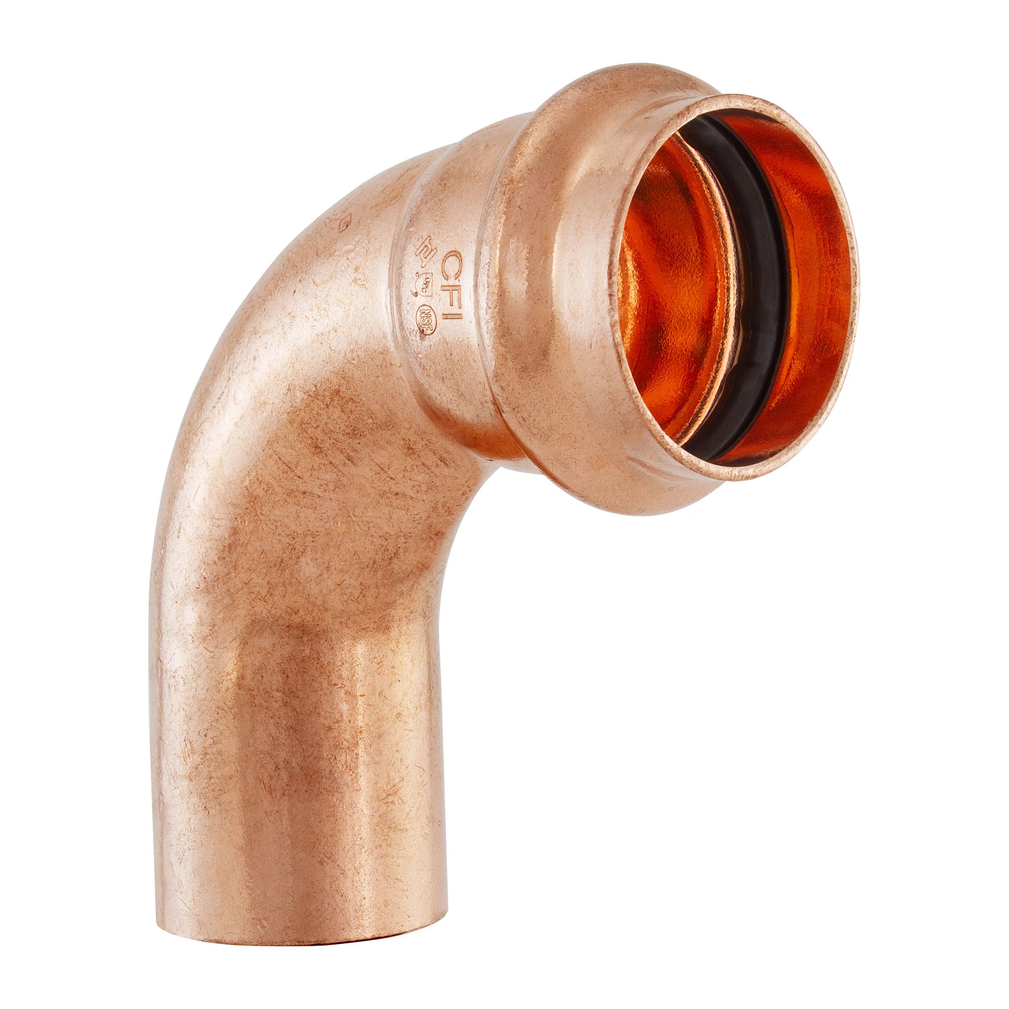 COPPER PRESS FITTING- Elbow 90 FTG x P - variation